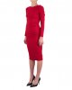 Abito AB00816E2 donna Elisabetta Franchi midi Rosso Abito AB00816E2 donna Elisabetta Franchi midi Rosso