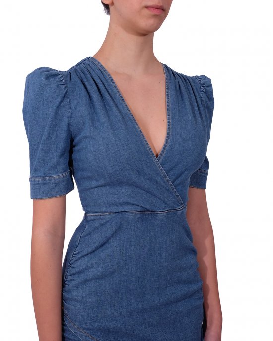 Abito GAELLE donna in denim GBD8979 Blu denim Abito GAELLE donna in denim GBD8979 Blu denim