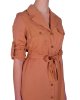 Abito camicia KOCCA donna Lisimba Cammello Abito camicia KOCCA donna Lisimba Cammello