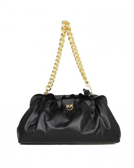 Borsa PINKO Maxi Chain Clutch 1P2237 Nero Borsa PINKO Maxi Chain Clutch 1P2237 Nero