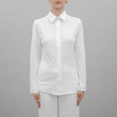 Camicia 24753 Oxford Plain Wom Shirt donna RRD Bianco