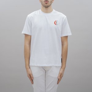 T-shirt 76OAHC02 CJ600 uomo JUST CAVALLI Bianco