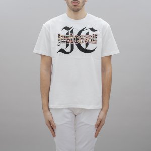 T-shirt 76OAHG12 CJ318 uomo JUST CAVALLI Bianco