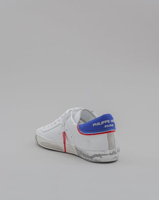 Sneakers PRLU VLT2 Prsx Low Man uomo PHILIPPE MODEL Bianco-Blu