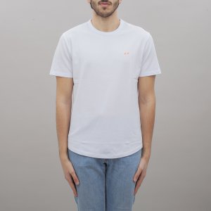 T-shirt T34123 uomo SUN68 Bianco