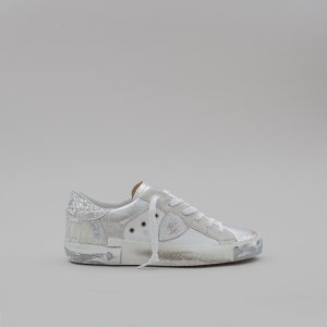 Sneakers PRLD AML2 Prsx Low Woman donna PHILIPPE MODEL Argento