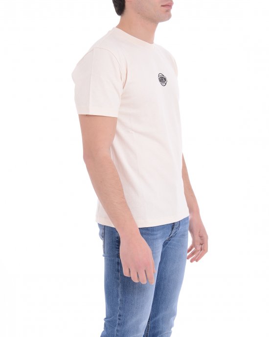 T-shirt S5BWUATH157 uomo BARROW Avorio