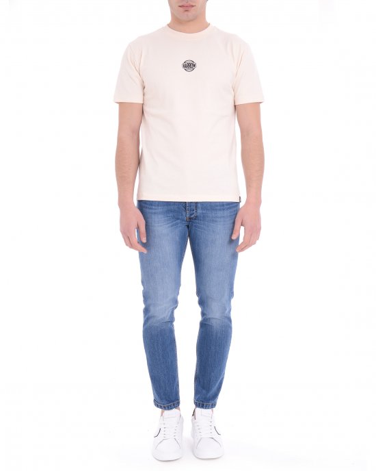 T-shirt S5BWUATH157 uomo BARROW Avorio