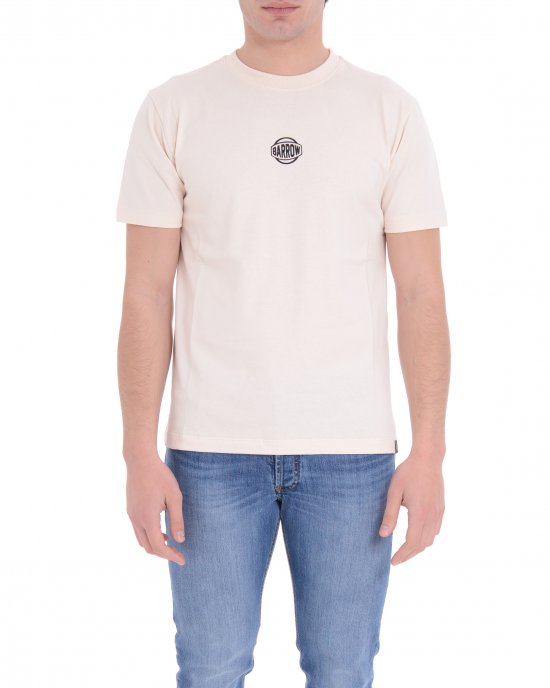 T-shirt S5BWUATH157 uomo BARROW Avorio