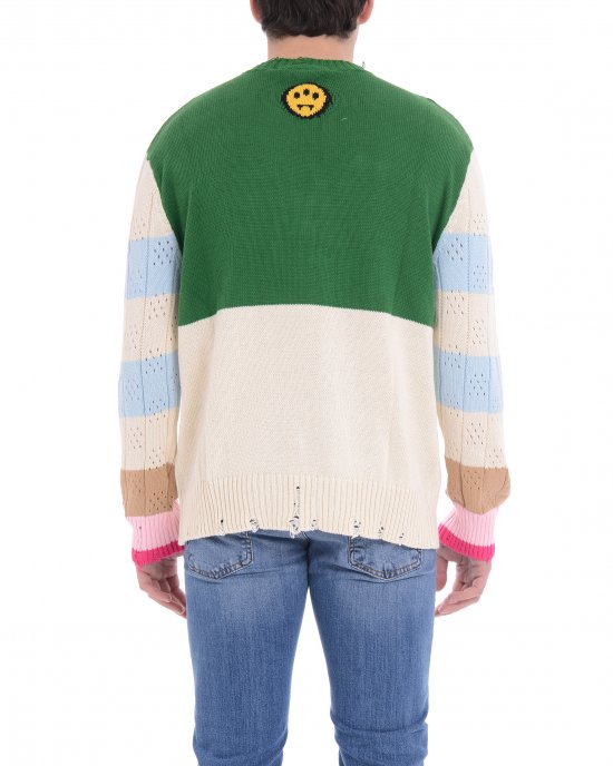 Maglia S5BWUAJP076 uomo BARROW Multicolore Maglia S5BWUAJP076 uomo BARROW Multicolore