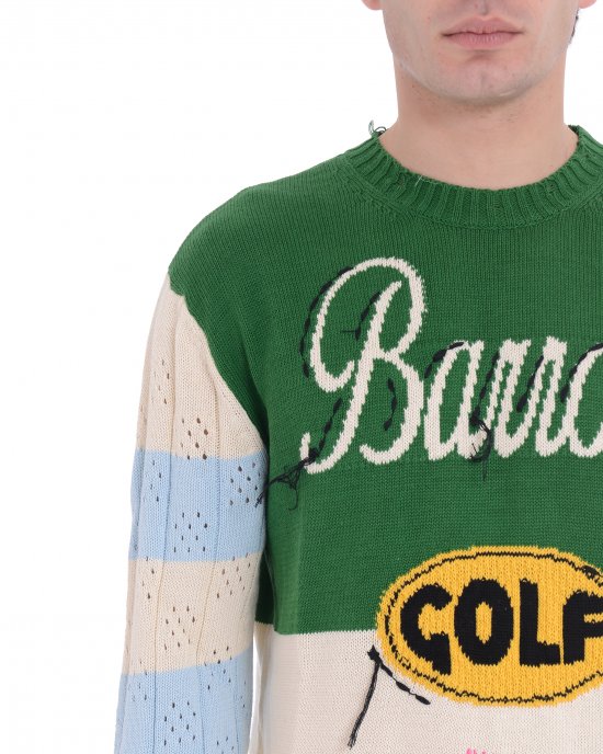 Maglia S5BWUAJP076 uomo BARROW Multicolore Maglia S5BWUAJP076 uomo BARROW Multicolore