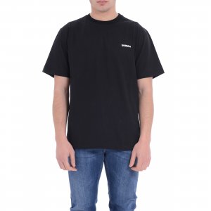 T-shirt S5BWUATH150 uomo BARROW Nero