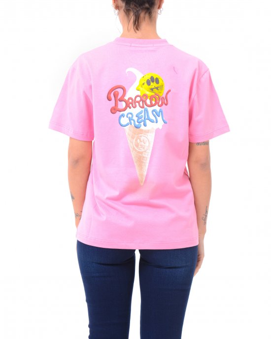 T-shirt S5BWUATH161 donna BARROW Rosa T-shirt S5BWUATH161 donna BARROW Rosa