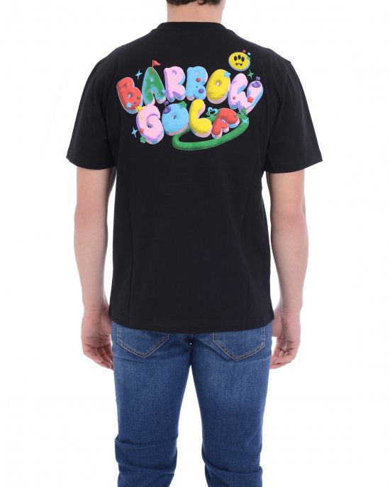 T-shirt S5BWUATH149 donna BARROW Nero T-shirt S5BWUATH149 donna BARROW Nero