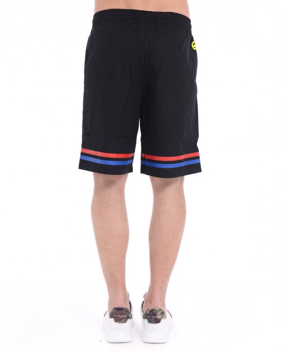 Short S5BWUABE093 uomo BARROW Nero