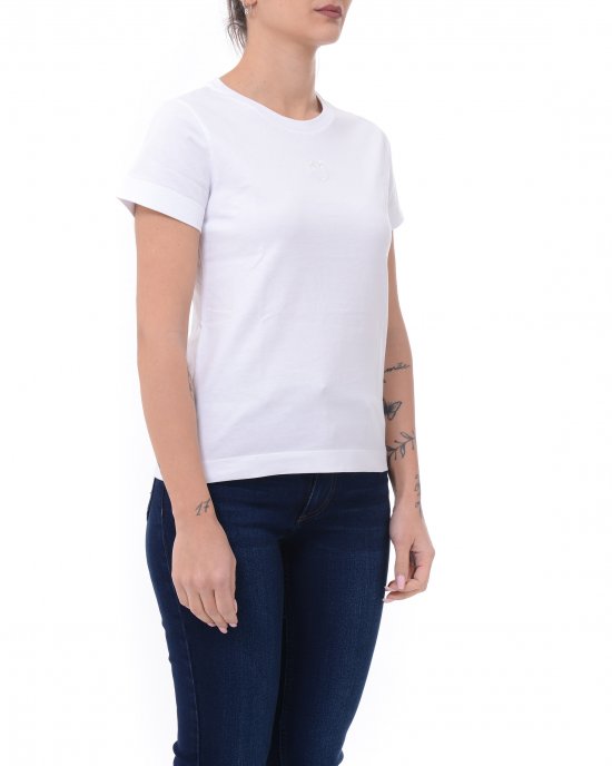 T-shirt Bussolotto 100355 PINKO donna pe Bianco