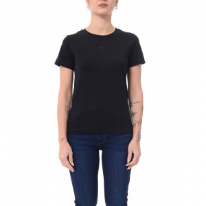 T-shirt Bussolotto 100355 PINKO donna pe Nero