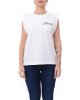 Canotta Cacao 104268 donna PINKO Bianco Canotta Cacao 104268 donna PINKO Bianco