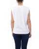 Canotta Cacao 104268 donna PINKO Bianco Canotta Cacao 104268 donna PINKO Bianco