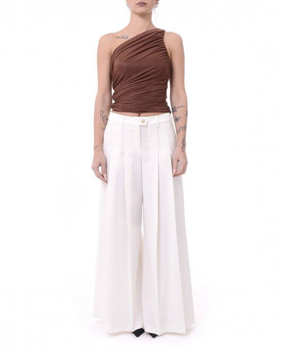 Top Cormorano 105048 donna PINKO Marrone Top Cormorano 105048 donna PINKO Marrone