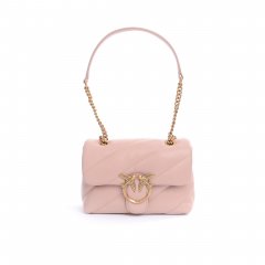 Tracolla Love Puff Mini Cl Sheep Nappa 100039 donna PINKO pe Rosa
