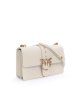 Tracolla Love One Classic Cl Vitello Seta 100053 donna PINKO pe Bianco