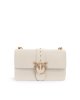 Tracolla Love One Classic Cl Vitello Seta 100053 donna PINKO pe Bianco