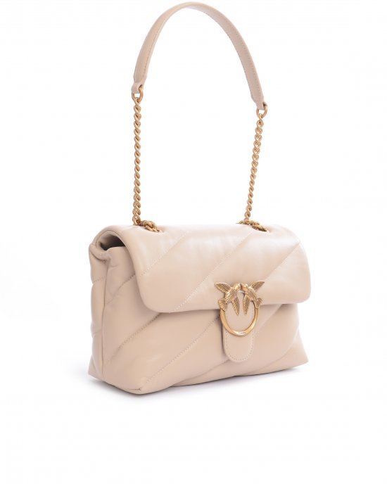 Borsa Love Puff Classic Cl Sheep Nappa 100038 donna PINKO pe Beige Borsa Love Puff Classic Cl Sheep Nappa 100038 donna PINKO pe Beige
