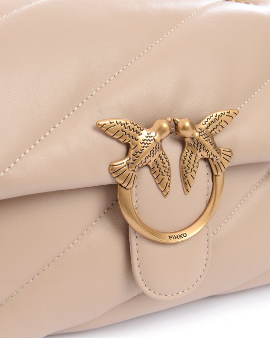 Borsa Love Puff Classic Cl Sheep Nappa 100038 donna PINKO pe Beige Borsa Love Puff Classic Cl Sheep Nappa 100038 donna PINKO pe Beige