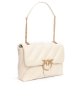 Borsa Love Puff Big Cl Sheep Nappa 100037 donna PINKO pe Bianco