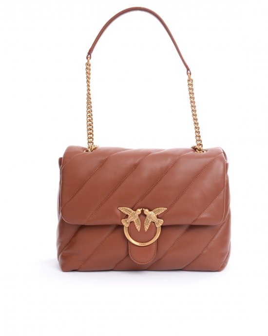 Borsa Love Puff Big Cl Sheep Nappa 100037 donna PINKO pe Marrone Borsa Love Puff Big Cl Sheep Nappa 100037 donna PINKO pe Marrone