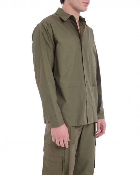 Camicia UMP25228CA uomo JOHN RICHMOND Verde Camicia UMP25228CA uomo JOHN RICHMOND Verde