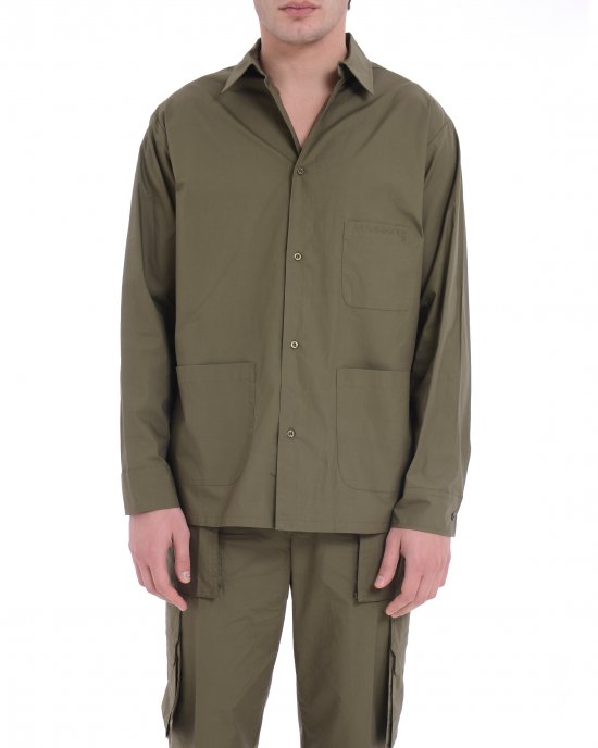 Camicia UMP25228CA uomo JOHN RICHMOND Verde Camicia UMP25228CA uomo JOHN RICHMOND Verde