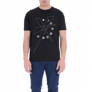 T-shirt UMP25020TS uomo JOHN RICHMOND Nero