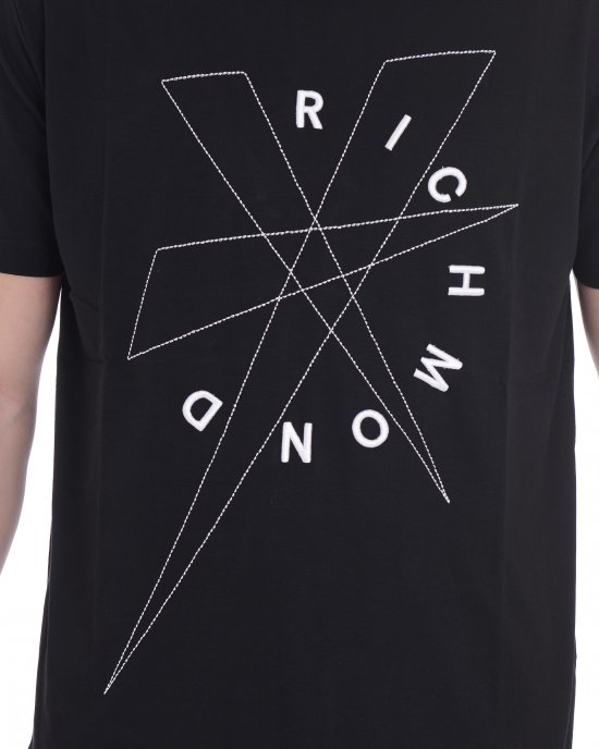 T-shirt UMP25020TS uomo JOHN RICHMOND Nero T-shirt UMP25020TS uomo JOHN RICHMOND Nero