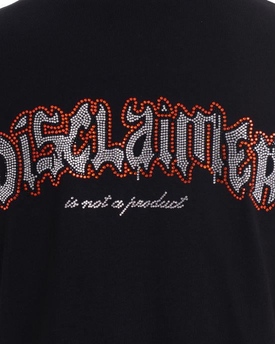 T-shirt 25EDS54834 uomo DISCLAIMER Nero