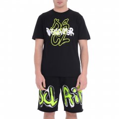 T-shirt 25EDS54829 uomo DISCLAIMER Nero