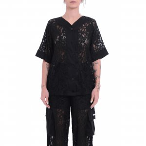 Camicia 25EDS55062 donna DISCLAIMER Nero