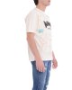 T-shirt 25EDS54897 uomo DISCLAIMER Bianco