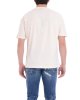 T-shirt 25EDS54897 uomo DISCLAIMER Bianco