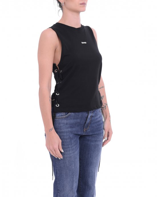 Canotta 25EDS54987 donna DISCLAIMER Nero Canotta 25EDS54987 donna DISCLAIMER Nero