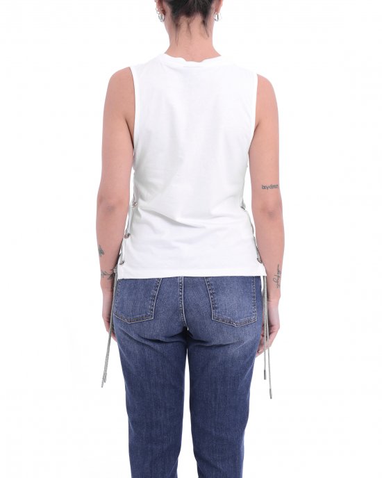 Canotta 25EDS54987 donna DISCLAIMER Bianco Canotta 25EDS54987 donna DISCLAIMER Bianco