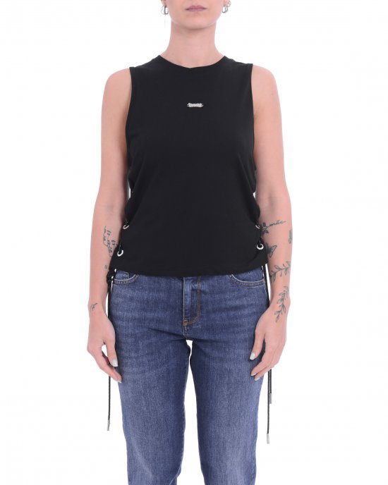 Canotta 25EDS54987 donna DISCLAIMER Nero Canotta 25EDS54987 donna DISCLAIMER Nero