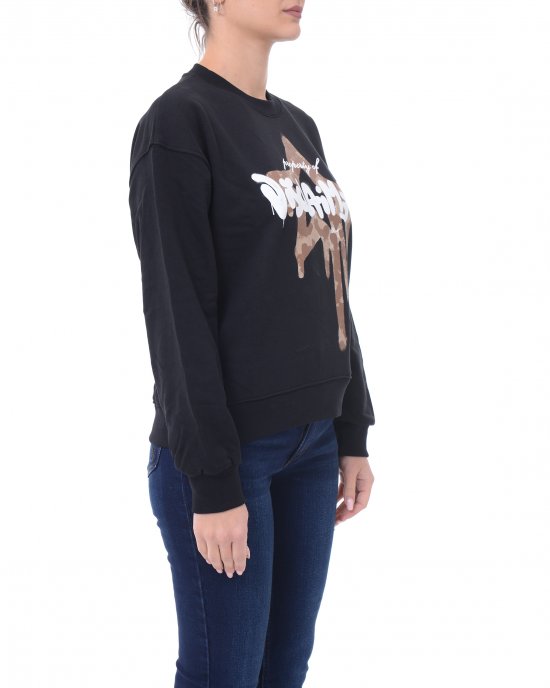 Felpa 25EDS54980 donna DISCLAIMER Nero Felpa 25EDS54980 donna DISCLAIMER Nero