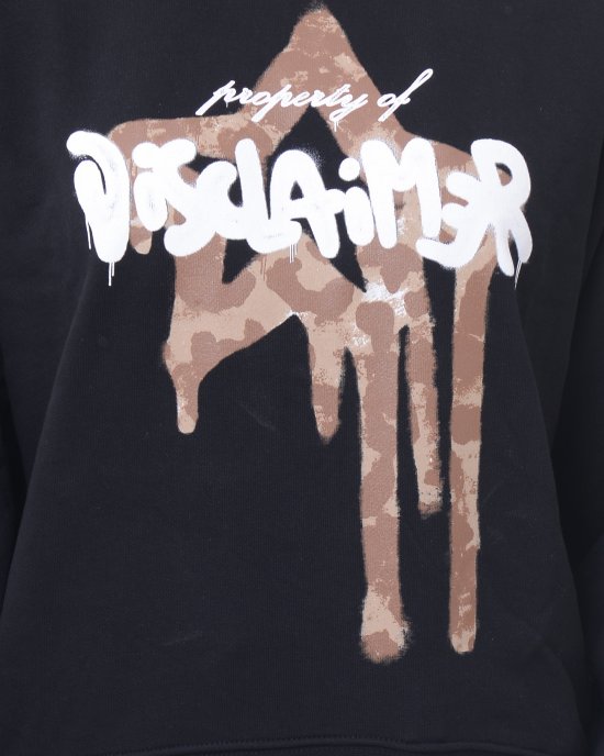 Felpa 25EDS54980 donna DISCLAIMER Nero Felpa 25EDS54980 donna DISCLAIMER Nero