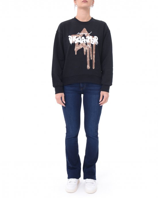 Felpa 25EDS54980 donna DISCLAIMER Nero Felpa 25EDS54980 donna DISCLAIMER Nero