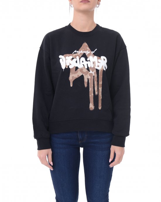 Felpa 25EDS54980 donna DISCLAIMER Nero Felpa 25EDS54980 donna DISCLAIMER Nero