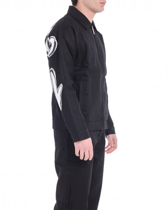 Giacca 25EDS54806 uomo DISCLAIMER Nero