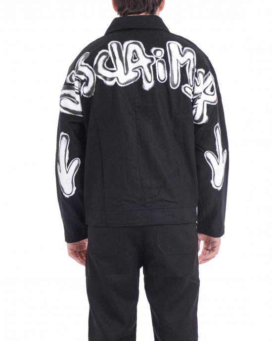 Giacca 25EDS54806 uomo DISCLAIMER Nero