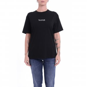 T-shirt 25EDS54965 donna DISCLAIMER Nero